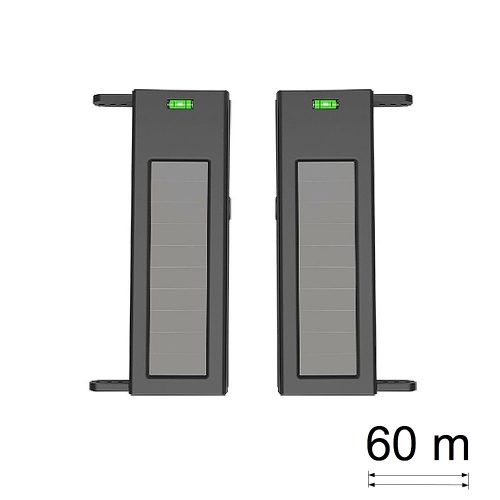 Barrera perimetral con alimentación solar 2 haces 60 m