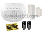 A9 alarma inalámbrica Aurora kit básico - teléfono fijo Alarma inalámbrica Aurora A9 con conexión a la línea de teléfono fijo kit básico