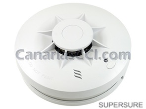 1111457 Sensor de humos alarma Supersure fotoeléctrico bidireccional