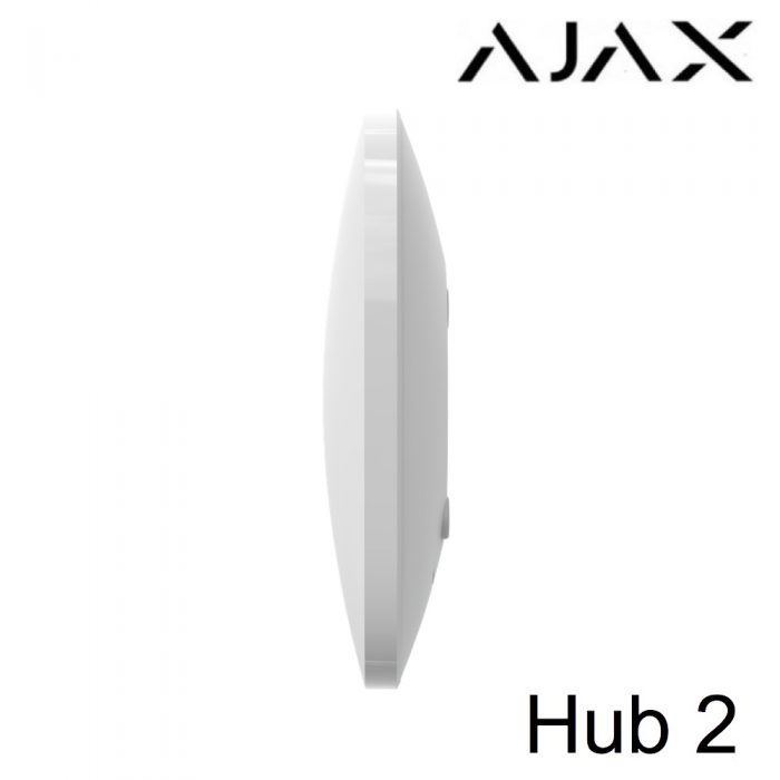 Alarma Ajax Hub 2 centralita con Ethernet y Dual SIM