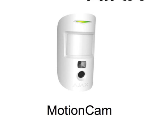 Ajax MotionCam, detector con cámara