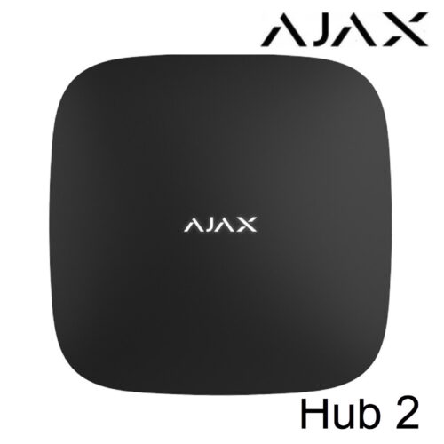 Alarma Ajax Hub 2 centralita con Ethernet y Dual SIM