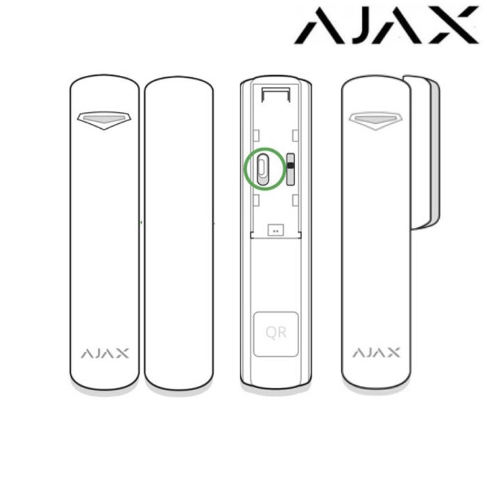 1111832 Sensor para puertas y ventanas Ajax DoorProtect