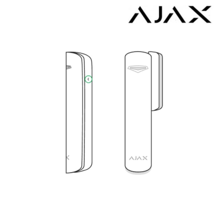 1111836-ventana Sensor de aperturas, vibración e inclinación Ajax DoorProtect Plus