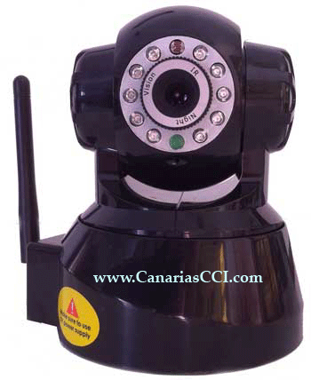 Cámara de seguridad IP WIFI con visión nocturna, audio y movimiento H/V Cámara de seguridad IP WIFI con visión nocturna, audio y movimiento H/V