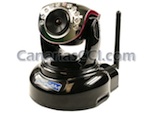 Cámara IP HD WiFi motorizada con visión nocturna y grabación digital SD Cámara IP HD WiFi motorizada con visión nocturna y grabación digital SD