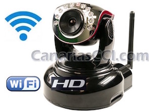 1120341Ref. 1120341 Cámara IP HD WiFi motorizada con grabación digital SD y visión nocturna