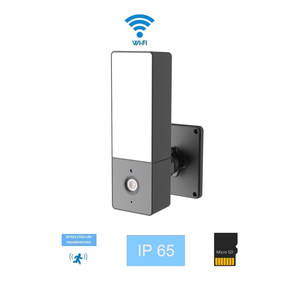 Cámara IP Wifi 1.3 Mp Exterior Grabación SD movimiento Onvif