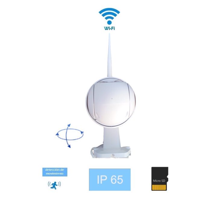 Cámara IP Wifi exterior con autoseguimiento (Auto-Tracking)
