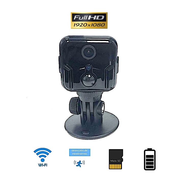 Minicámara Wifi Full-HD con grabación y batería 1120396-2