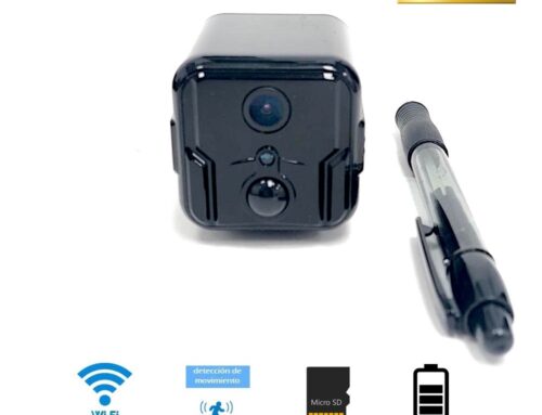 Mini cámara Wifi Full-HD con grabación y batería
