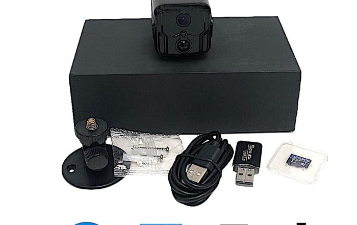 Kit Cámara espía Wifi 1080P con grabación y batería recargable 1120396