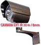 CAMARA DE VIGILANCIA EXTERIOR / INTERIOR VISION NOCTURNA CON LEDS INFRARROJOS LENTE 8 mm
