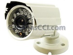 Cámara de vídeo vigilancia con Leds infrarrojos 600 TVL - 20 m