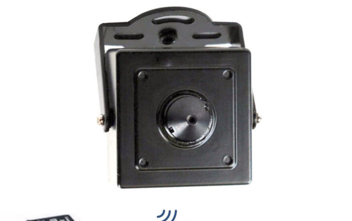 Cámara IP 1080P espía lente Pinhole con detección de movimiento y grabación