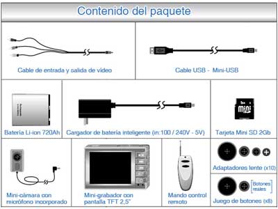 CAMARA BOTON ESPIA GRABADORA A/V Y PANTALLA 2,4