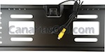 Mini cámara en soporte de matrícula de coche para visión trasera 120º