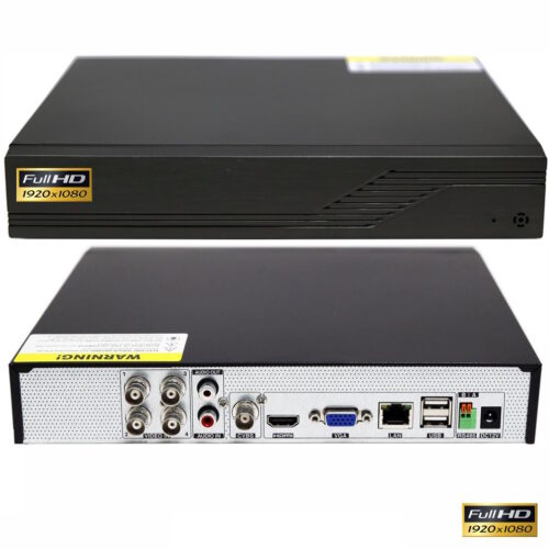 Grabador digital Full-HD 1080P videovigilancia IP H.264 para 4 cámaras