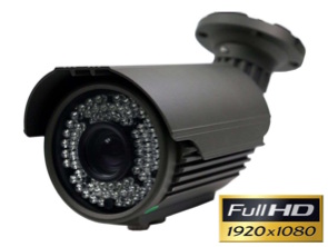 1134230 Cámara exterior Full-HD con lente varifocal 5- 50 mm y visión nocturna 60 m