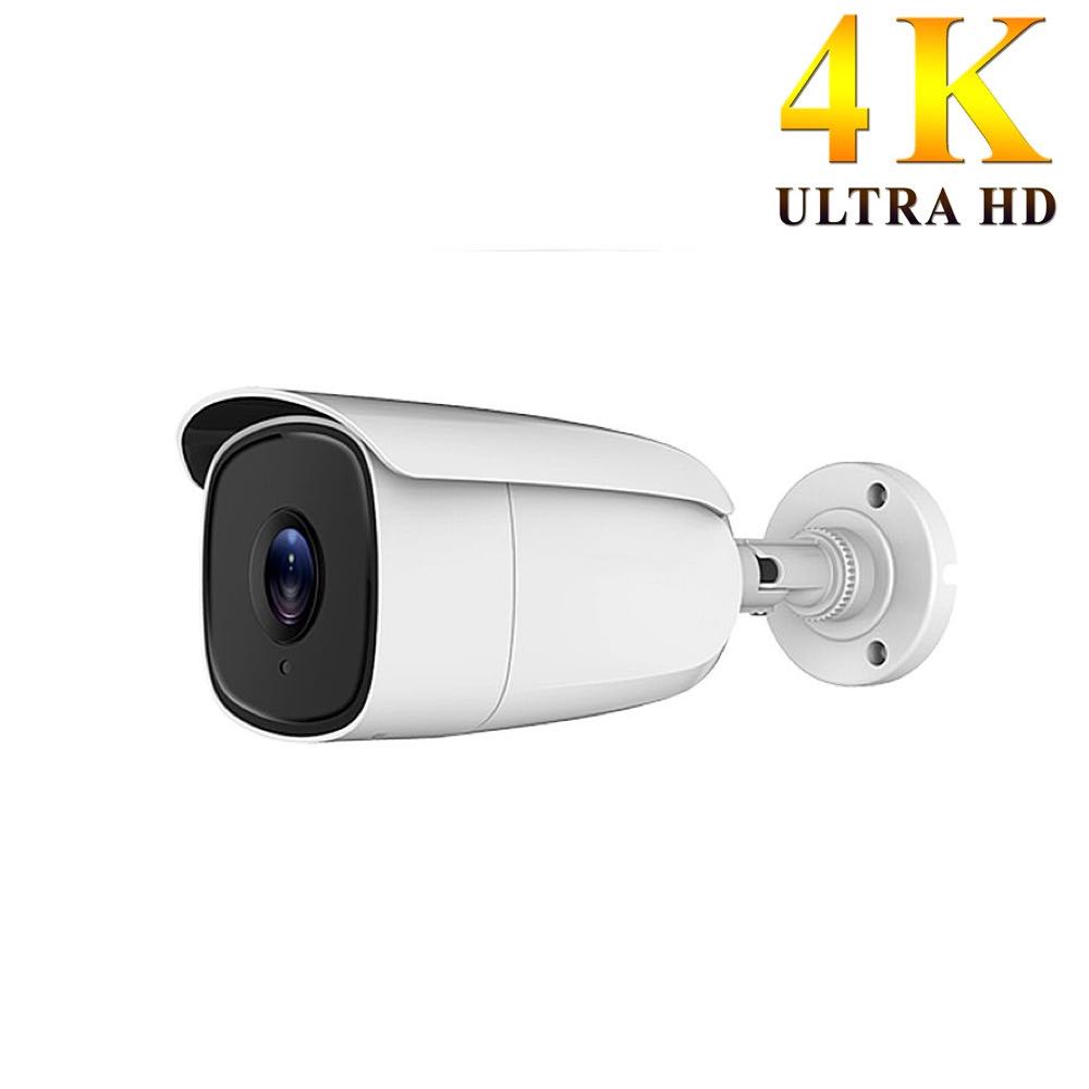 Cámara de videovigilancia 4K Ultra HD IP66 con lente de 2,8 mm