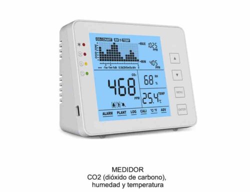 Medidor de CO2, humedad y temperatura