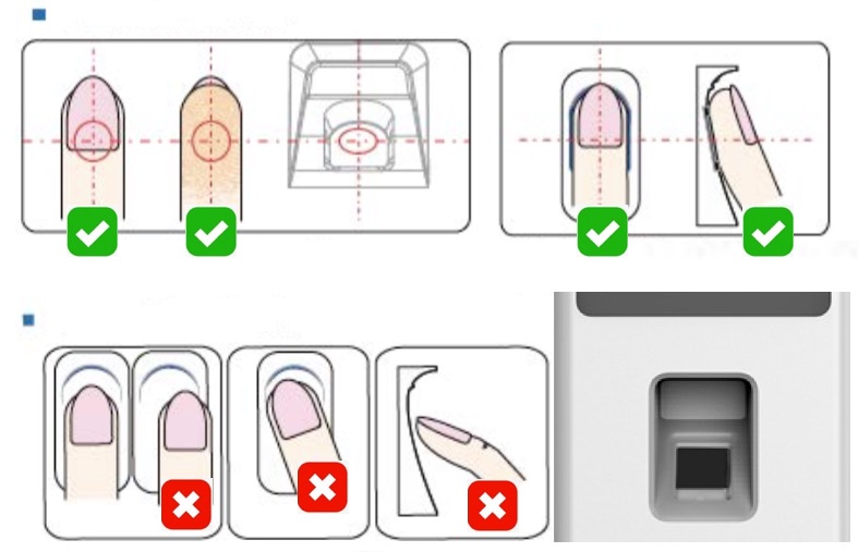 Control de acceso y registro de asistencia IP