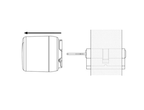 Manual cerradura electrónica inteligente invisible