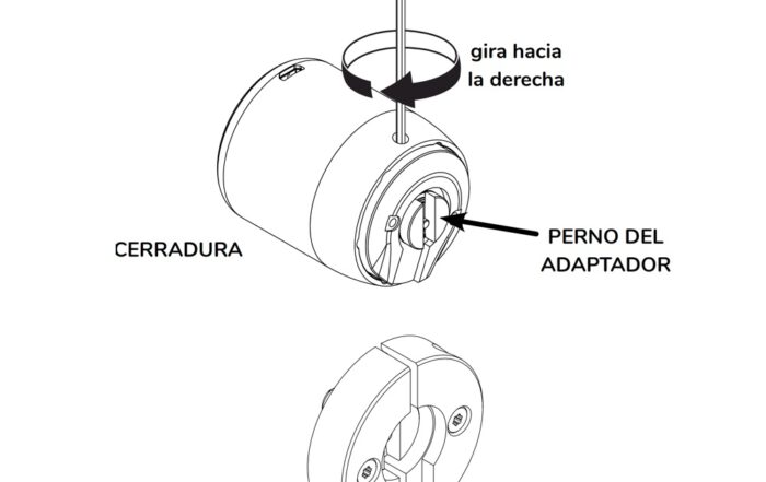 Adaptador para cerraduras inteligentes invisibles 1