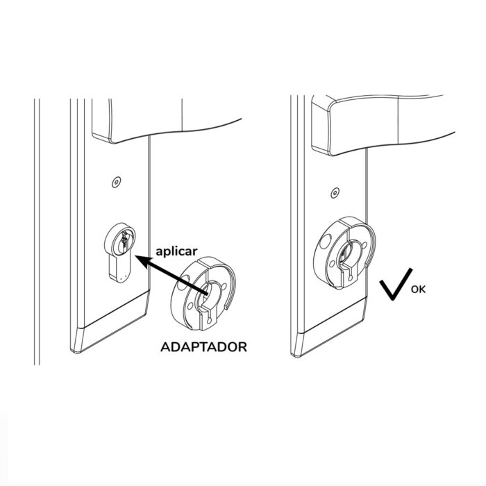 Adaptador para cerraduras inteligentes invisibles - Imagen 3