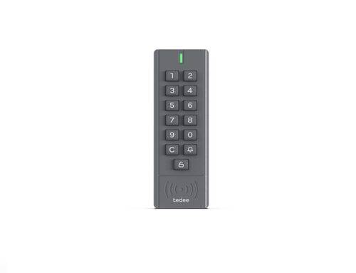 Manual teclado numérico de acceso para cerraduras inteligentes