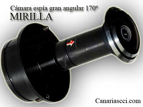 CÁMARA ESPÍA MIRILLA 170º