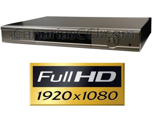 Grabador digital Full-HD video televigilancia IP H.264 para 16 cámaras