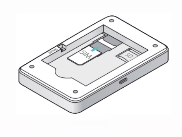Router 4G portátil con pantalla OLED con ranura para tarjeta SIM - Imagen 2