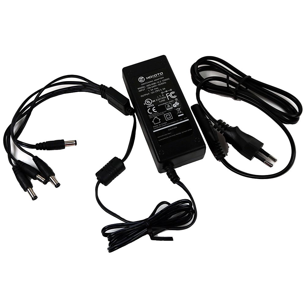 Multifuente de alimentación para 4 cámaras de videovigilancia 12V / 5A