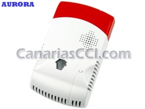 Ref. 1111178 Detector inalámbrico de escapes de gas alarmas Aurora